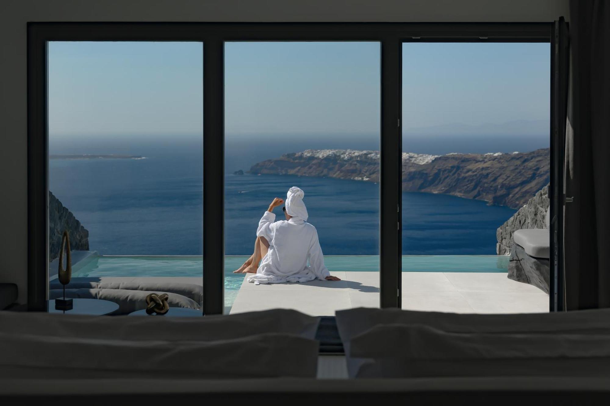 Arany Terra Hotel Imerovígli Buitenkant foto