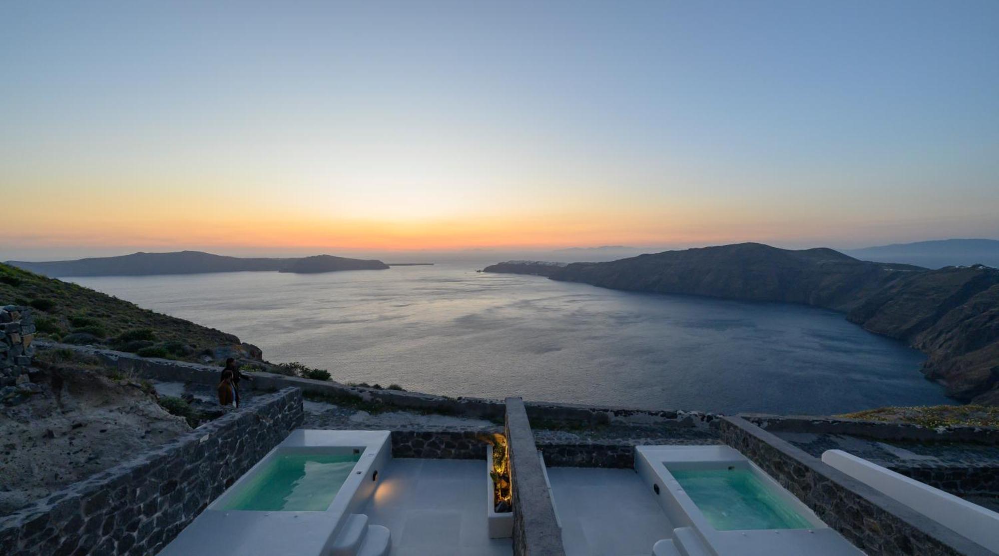 Arany Terra Hotel Imerovígli Buitenkant foto
